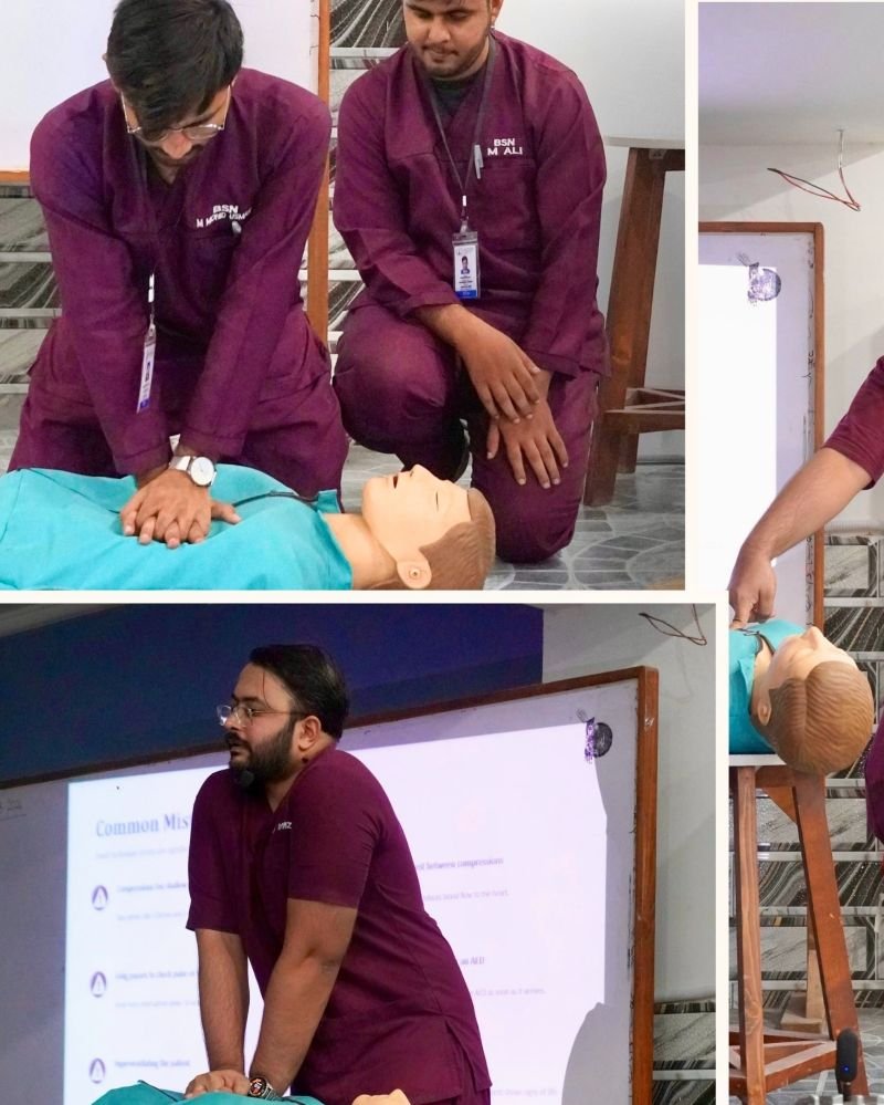 Oxford Group of Colleges Sheikhupura: life-saving workshop